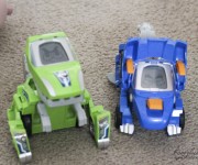 flibber and triceratops