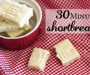 30minute shortbread