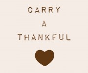 carry a thankful heart cream