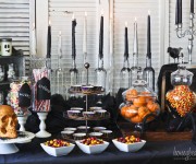 world market halloween setup