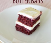 Red Velvet Butter Bars