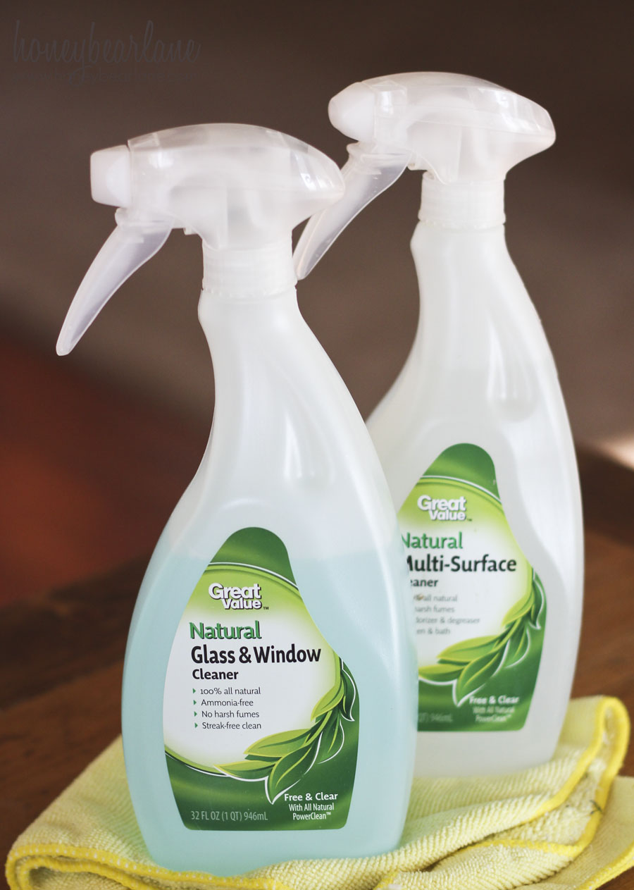 Chemical Free Cleaning Great Value Naturals HoneyBear Lane