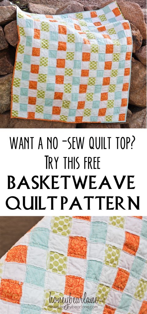 Basket Weave Free Motion Quilting