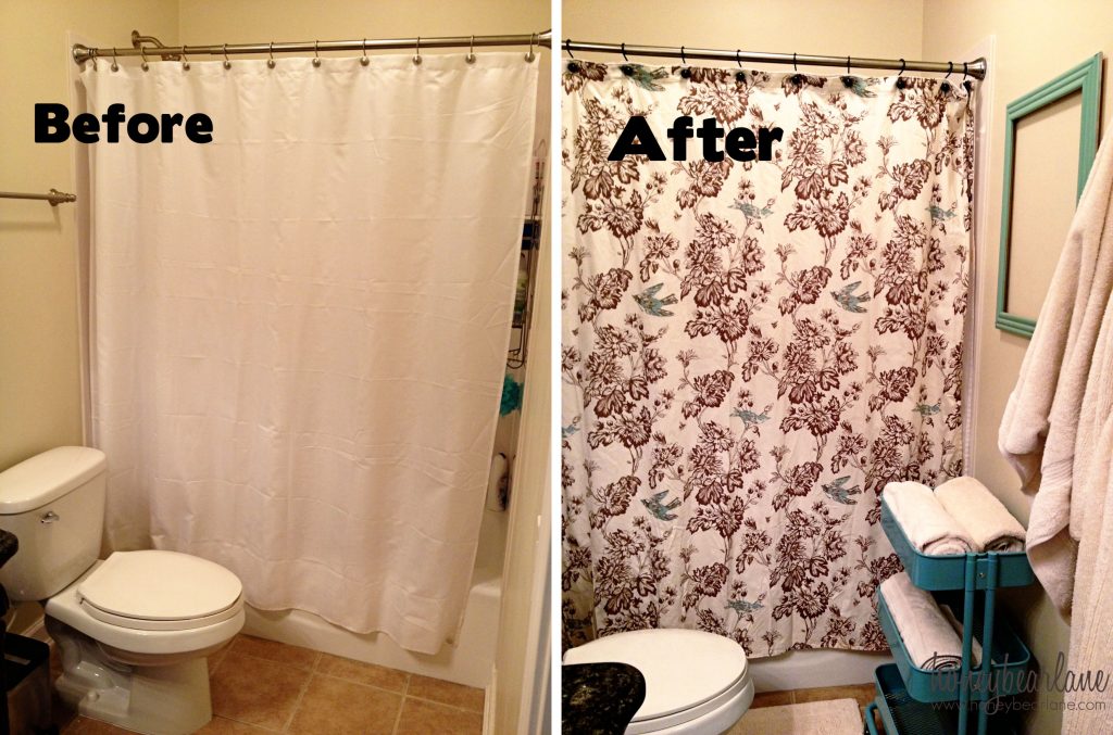five steps to an easy bathroom makeover Honeybear Lane