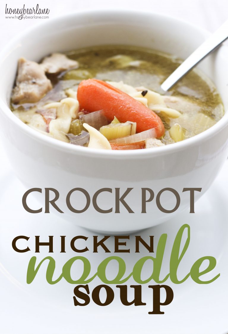 Crockpot Chicken Noodle Soup