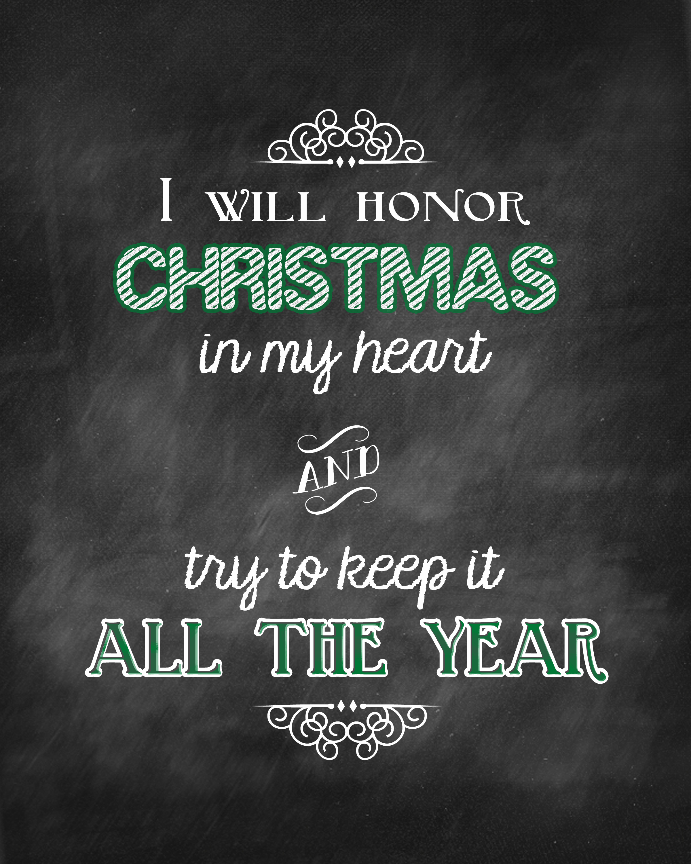 Christmas Carol Printable