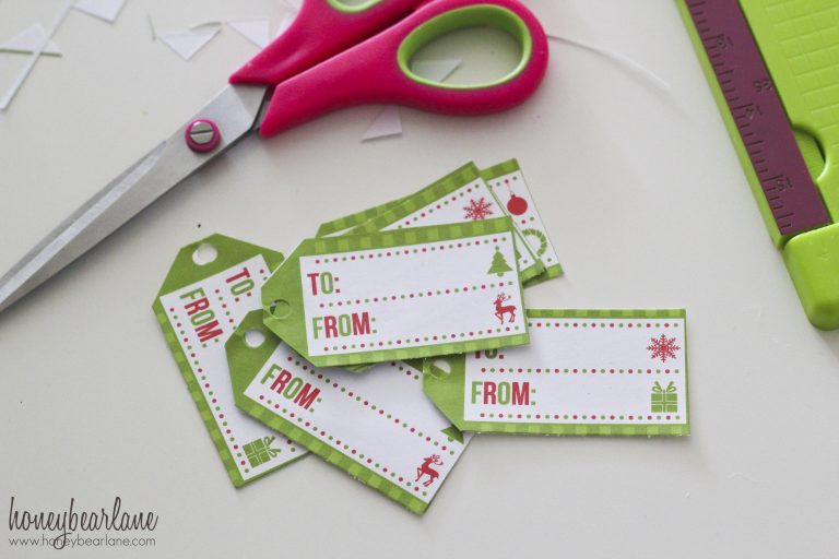 Printable Gift Tags