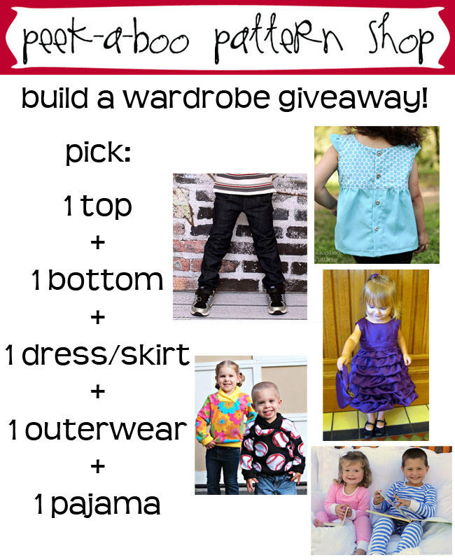 Peek a Boo Patterns Giveaway