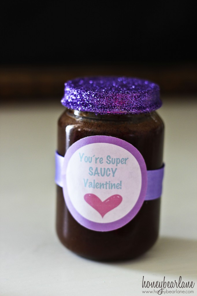 hot fudge valentine purple