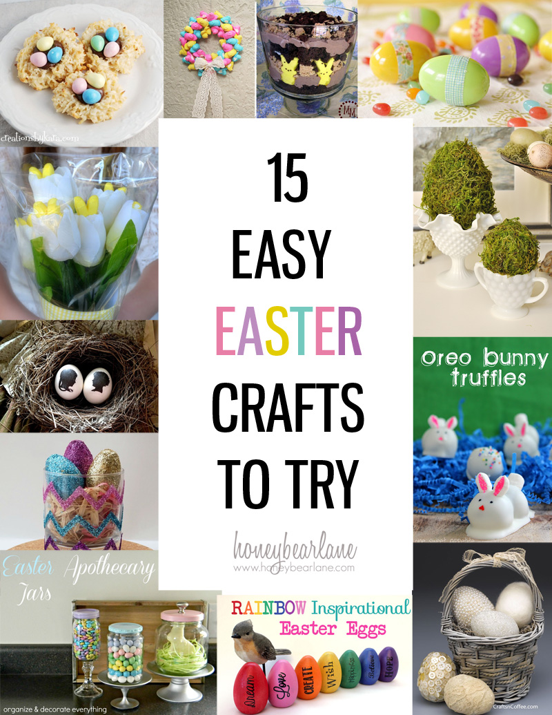 15 Easter Crafts to Try Honeybear Lane