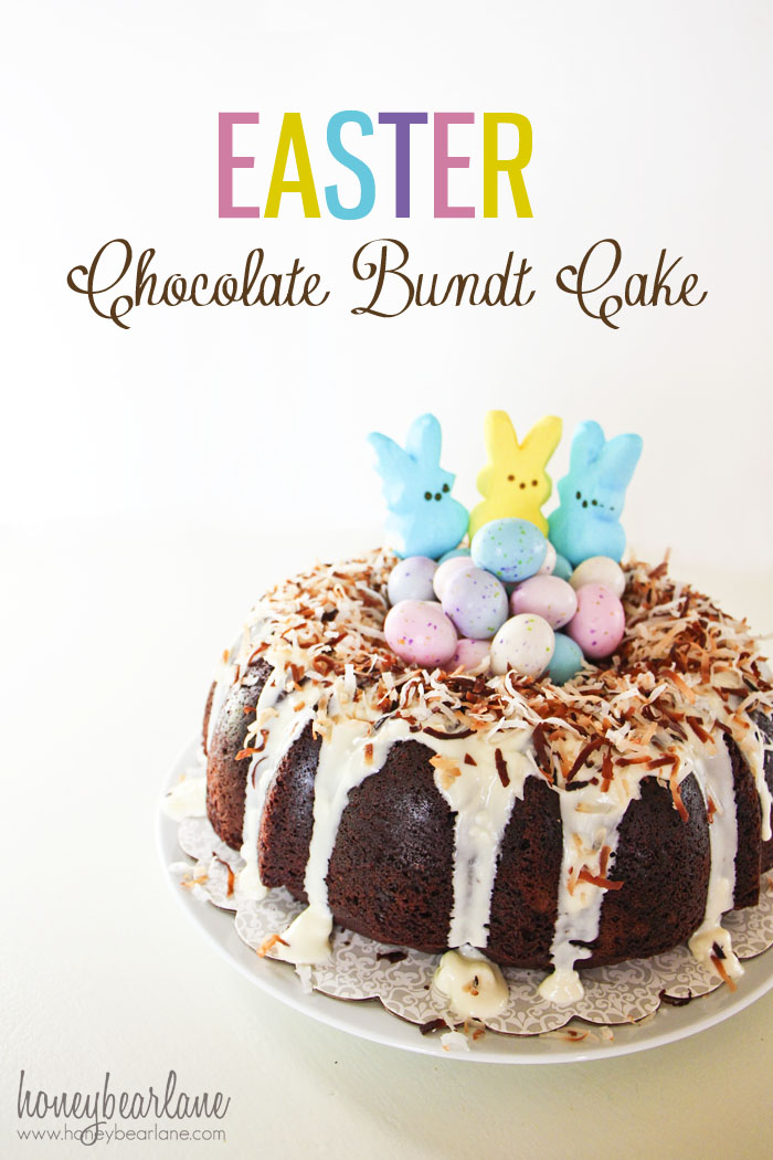 Easter Chocolate Bundt Cake