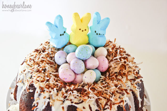 Easter Chocolate Bundt Cake