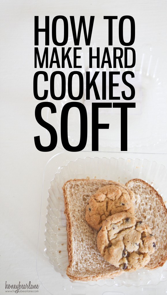 How to Make Hard Cookies Soft