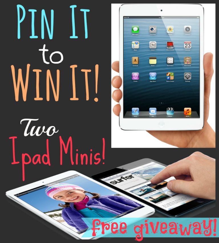 Ipad Mini Giveaway! (2 Winners)
