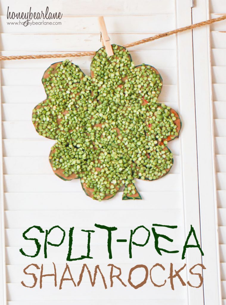 Split Pea Shamrocks