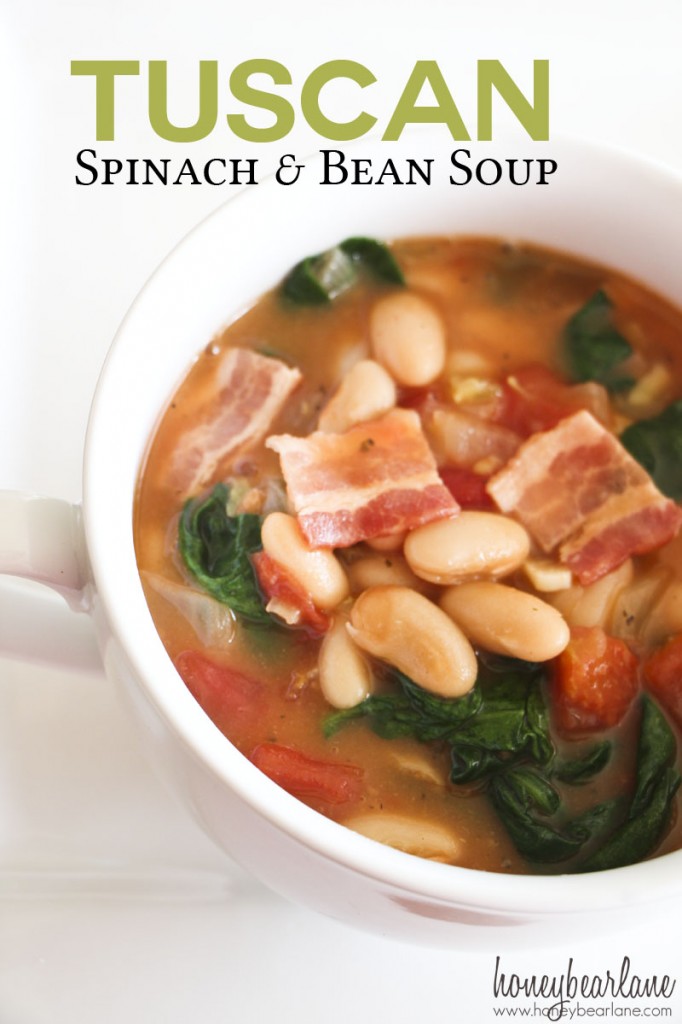Tuscan Spinach and Bean Soup