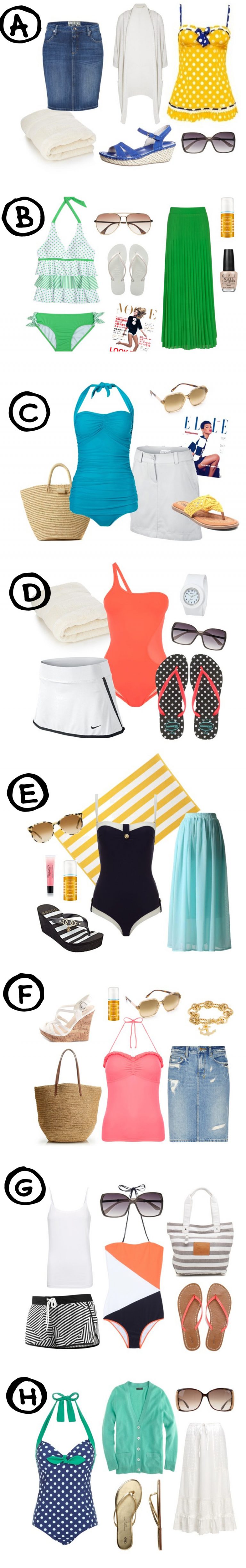 8 Modest Swimsuits Summer Outfits