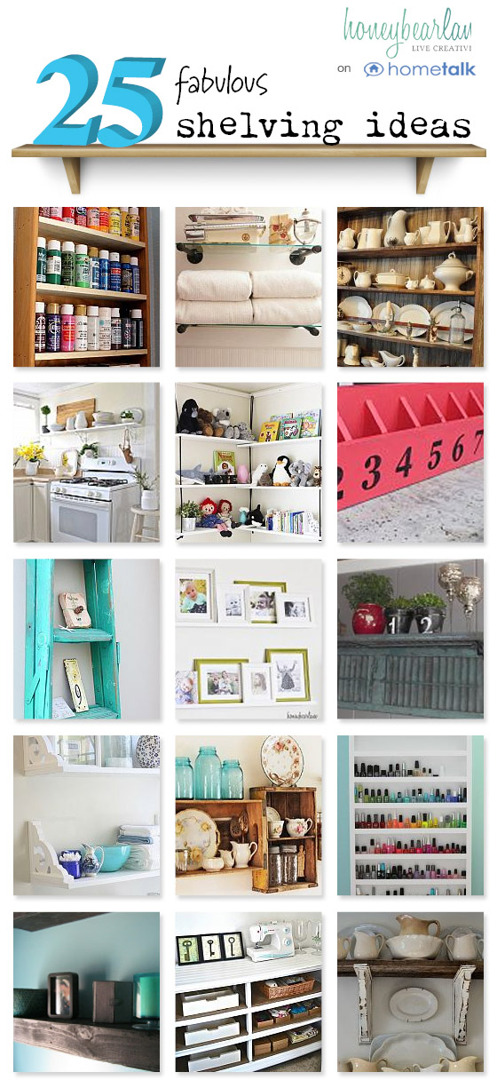 25 Fabulous Shelving Ideas