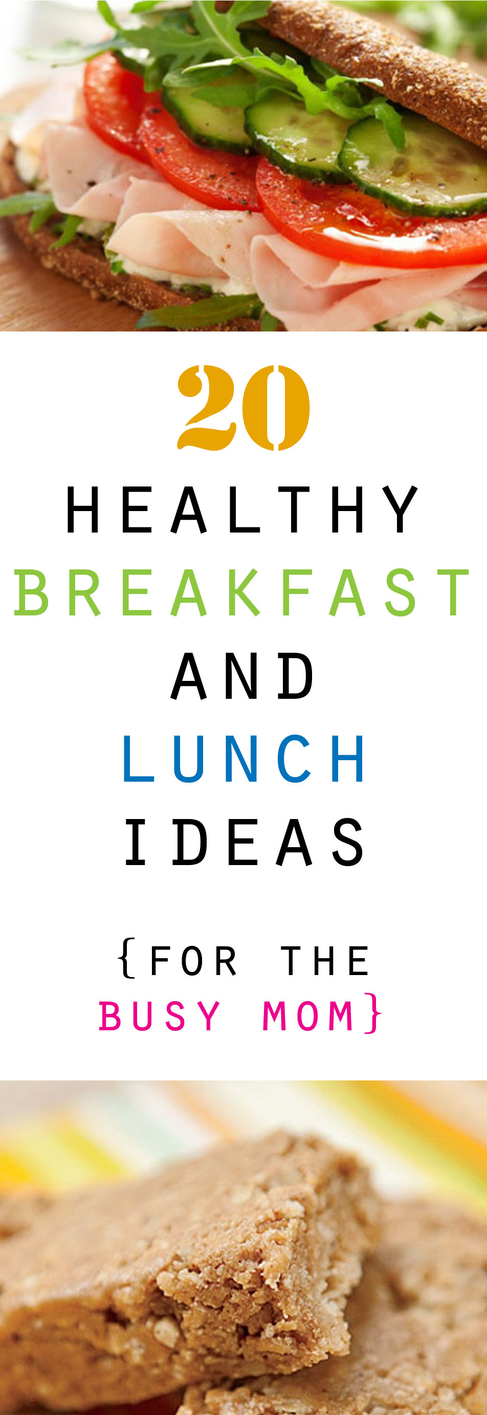20 Healthy Breakfast and Lunch Ideas - Honeybear Lane