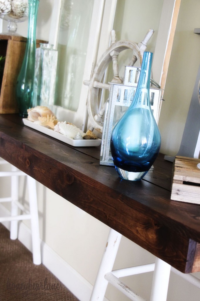 diy console table