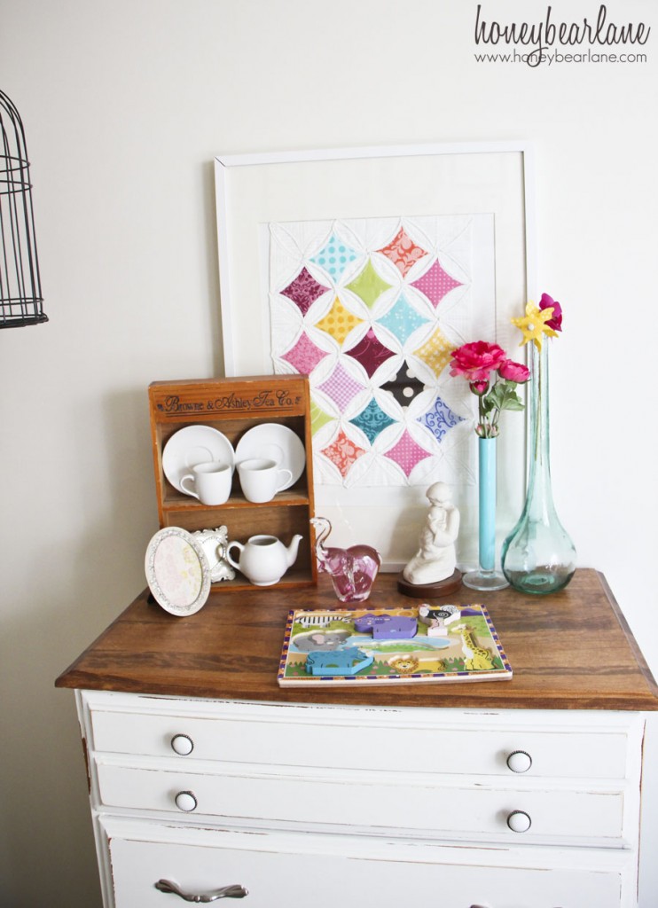 dresser in a nursery