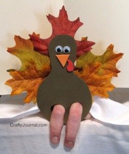 turkey finger puppets