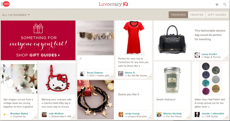 My Holiday Shopping Secret…Luvocracy!