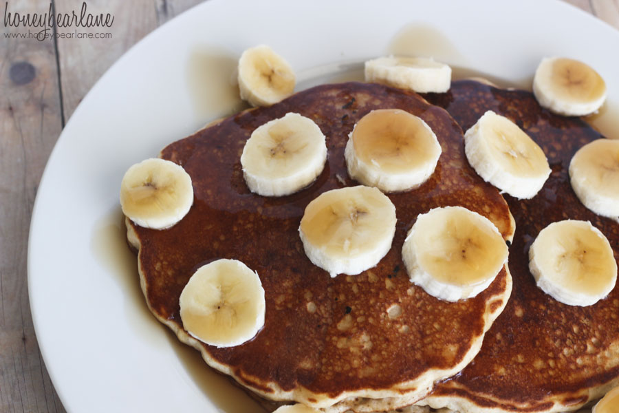 Oatmeal Banana pancakes