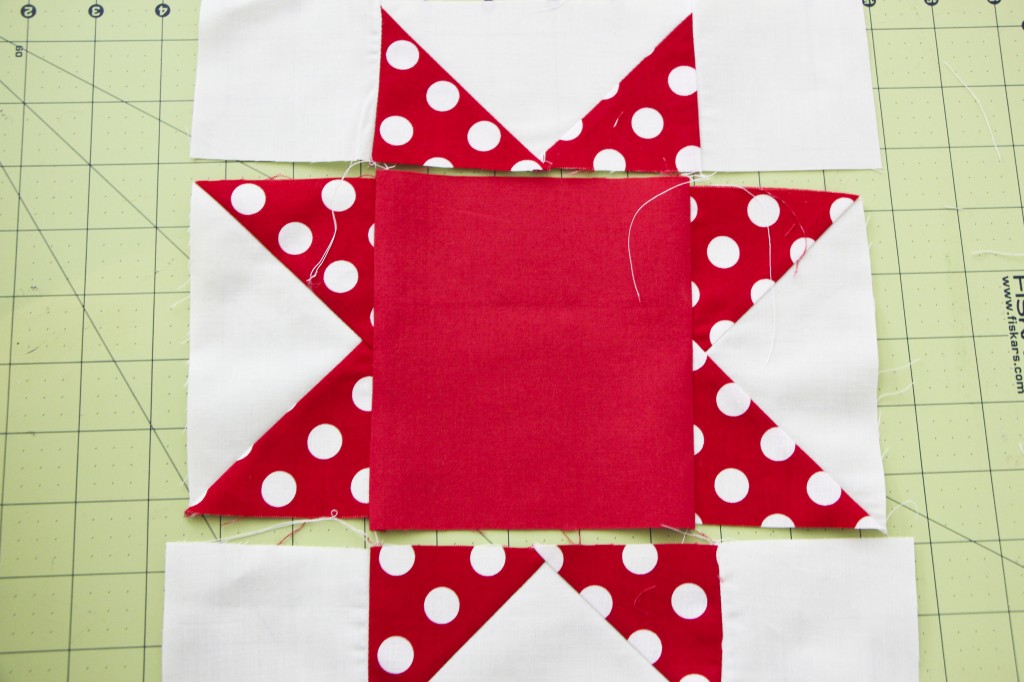 sawtooth star quilt_2