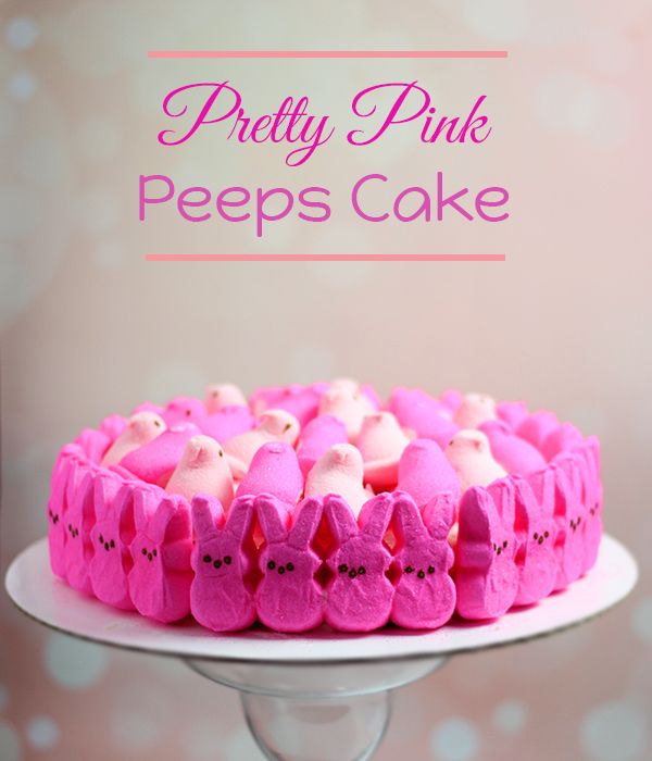 peeps cake