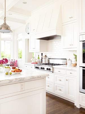 white kitchen