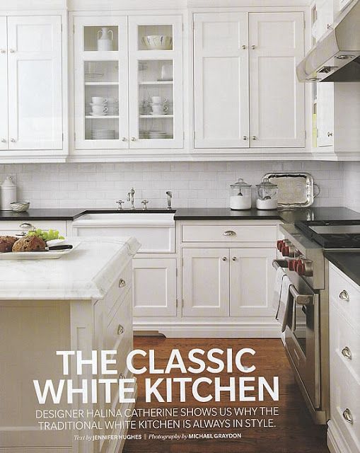 white kitchen