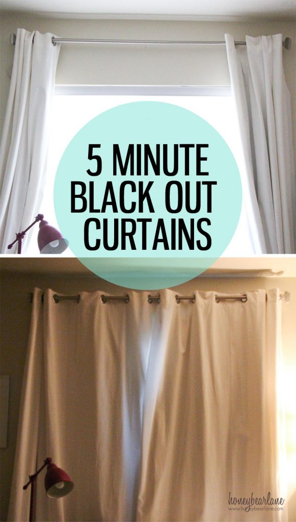 5 Minute Black Out Curtains