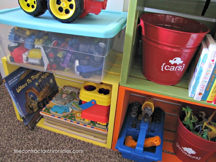 Colorful Crate Toy Storage