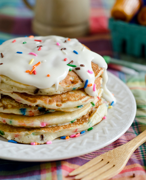 birthday pancakes