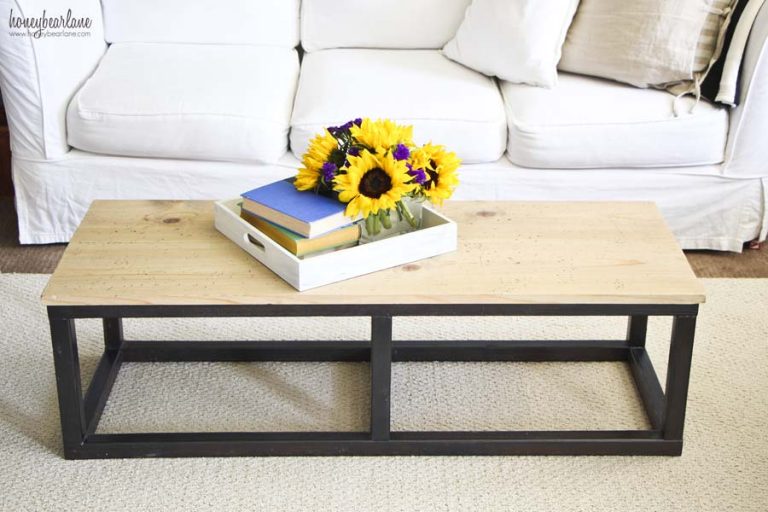 DIY Industrial Coffee Table