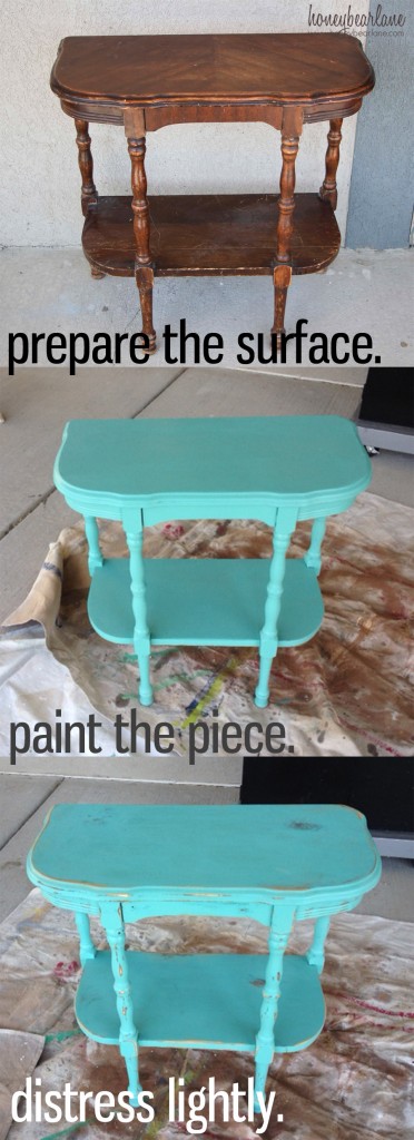 how to paint furniture