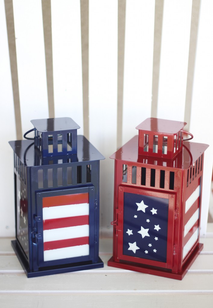 patriotic lanterns