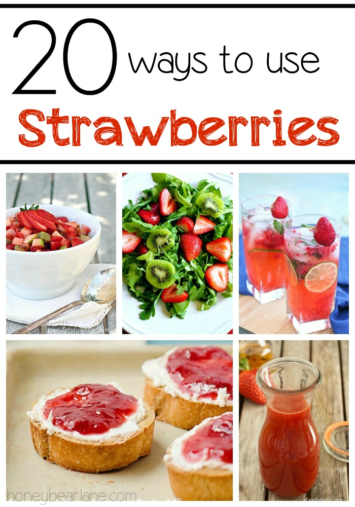 20 Ways to Use Strawberries