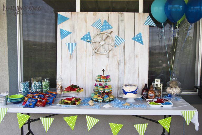 Water Themed Birthday Party