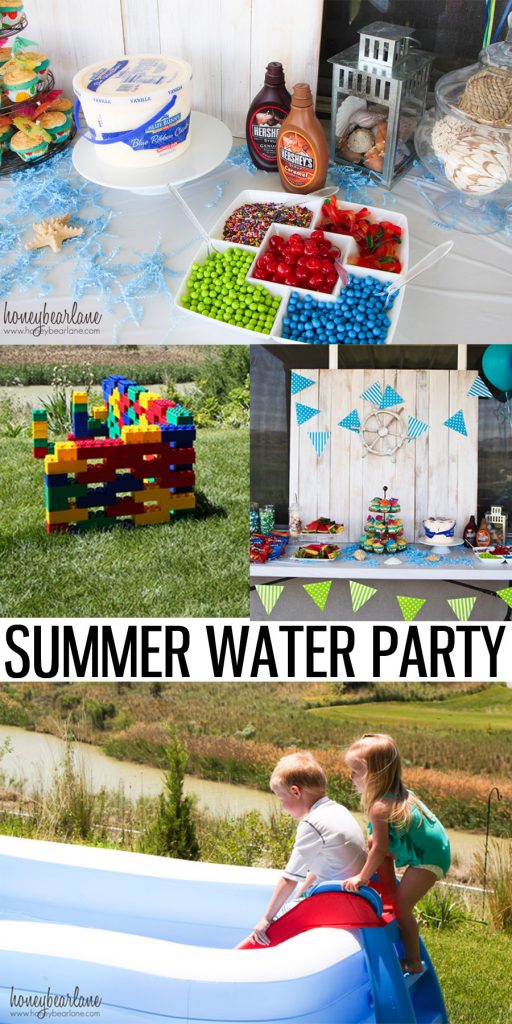 Water Themed Birthday Party Honeybear Lane