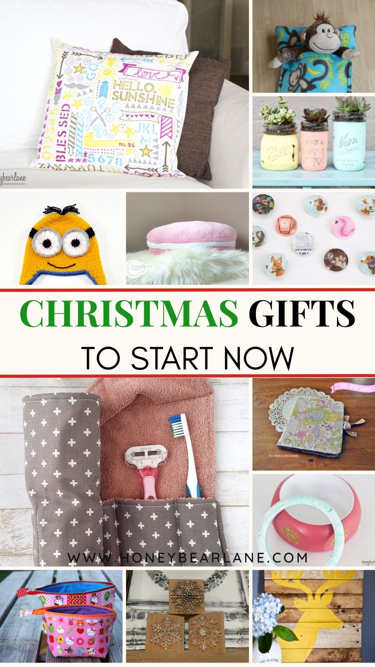 20 Handmade Christmas Gifts to Start Now