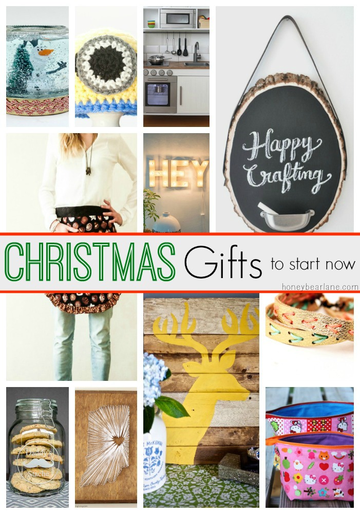 20 Handmade Christmas Gifts to Start Now