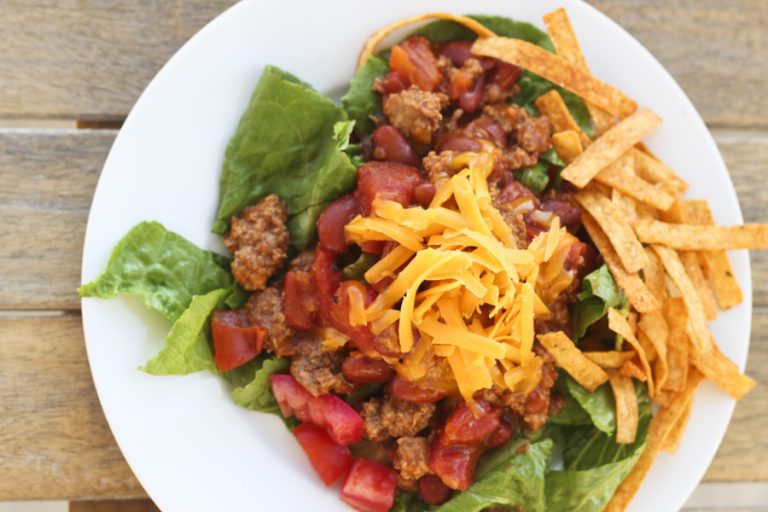 Low-Carb Turkey Taco Salad