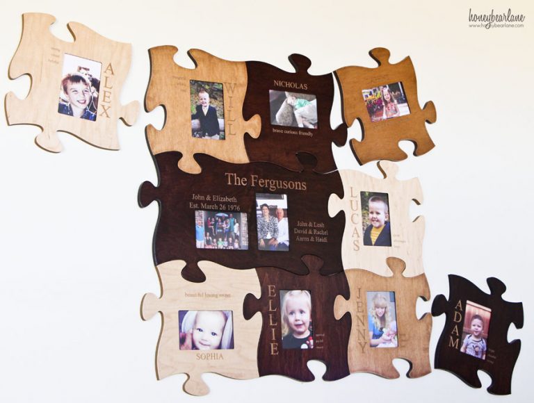Puzzle Photo Frames Gift