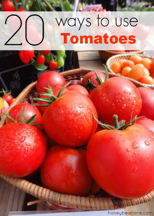 20 Ways to Use Tomatoes