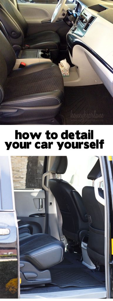 how to detail your car yourself