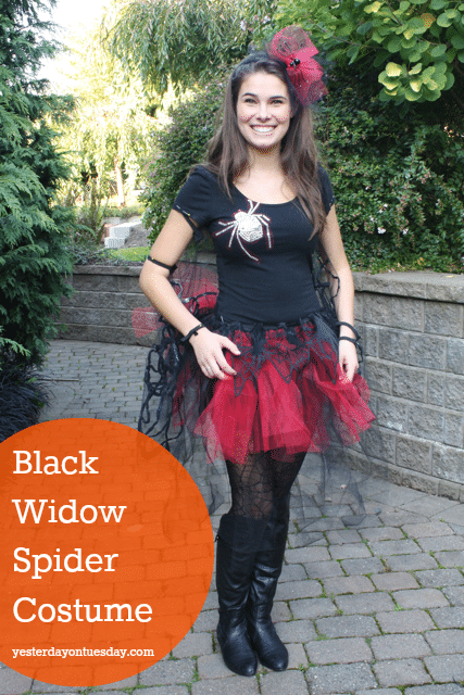 Diy Black Widow Costume Honeybear Lane