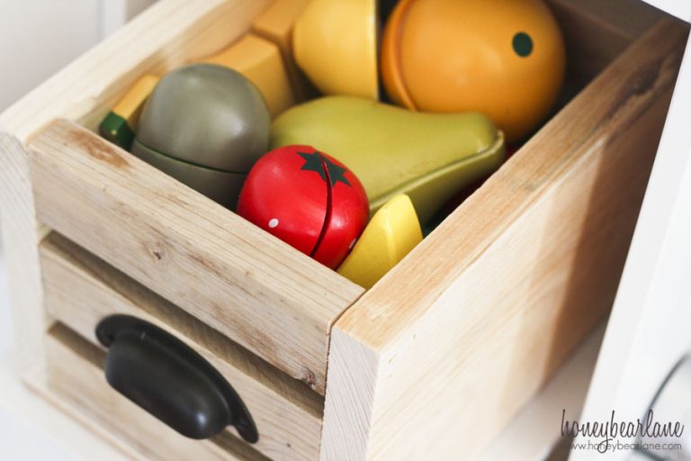 DIY Play Food Crates