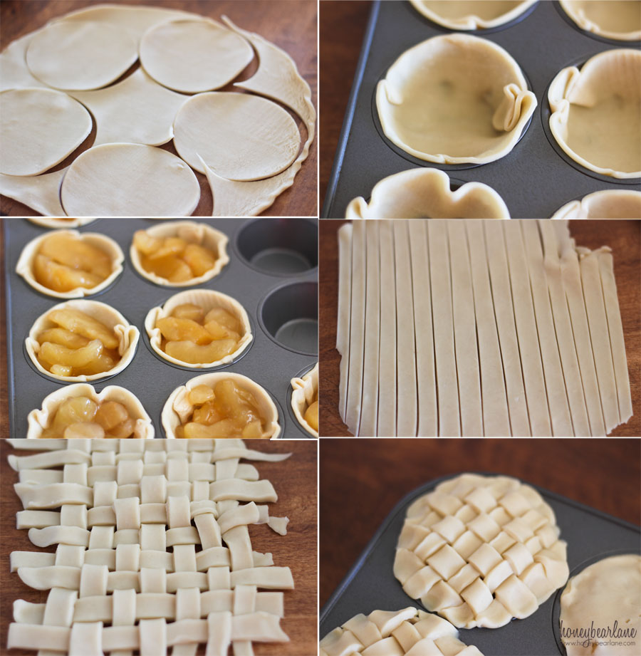 how to make mini pies